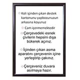 Sar Plus Balıksırtı Puzzle Çerçevesi 1000 Parça Için Ebat 68cmx48cm Kahverengi