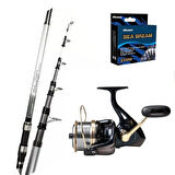 Remixon Venom 9000 - Okuma Wave Power 420 cm Surf Olta Seti