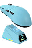 AJ159 APEX 8K Oyun Mouse, 3 Modlu TFT Ekranlı Manyetik Şarj İstasyonu,PAW3950 Sensör, 56 Gram