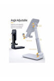 Profesyonel Iki Kademeli Telefon & Tablet Tutucu Stand