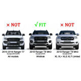 Ford Ranger T8 MK3 2019 ve Sonrası Ön Panjur