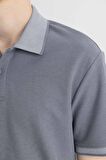 DeFacto New Regular Fit Waffle Kısa Kollu Basic Düz Polo Tişört B4508AX24SPGR433