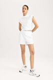 DeFactoFit Oversize Geniş Kalıp Sporcu Şort B8975AX24SMWT80