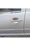 Skoda Fabia MK2 Krom Dış Kapı Kolu Tası 4 Kapı 2008-2014 Arası