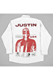 Justin Bieber 194 Baskılı Unisex Şarkıcı Gömlek
