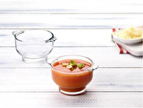 Paşabahçe çorba sütlaç pudding kasesi - cam sunum kase 2 li 530041