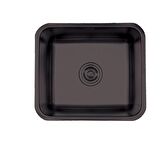 Crauf Lavello Eviye 450x400X190mm Pvd Füme Siyah