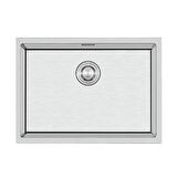 Crauf Stella 4449 Inox 40x45 El Yapımı Paslanmaz Çelik Mutfak Eviyesi