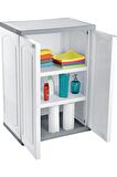2 Kapılı Demonte Banyo Dolabı (84X60X41)