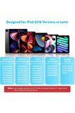 Cisteen Ipad 10.2 2021 (9.nesil) Uyumlu Avuç Içi Algılamayan Stylus Kalem(3 Adet YEDEK UÇ DAHİL)