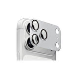 iPhone 17 Pro Max CL-20 Kamera Lens Gövde Koruyucu 9H Sertlik Ultra HD Temperli Cam Çizilmeye Dayanıklı Koruyucu Gece Çekimi Bozmaz