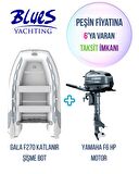 GALA F270 ALÜMİNYUM TABANLI + YAMAHA 6HP
