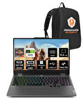 Lenovo LOQ R7 7435HS 48GB 256GB SSD RTX4070/8GB 115W 144Hz FHD 15.6" W11P Gaming Laptop & PER4 ÇANTA