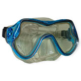 Star Diving Temper Camlı Dalış Maskesi Yetişkin - 51709-TURKUAZ