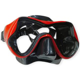 Star Diving Dalış Maskesi ve Snorkel Yetişkin - 51714-KIRMIZI
