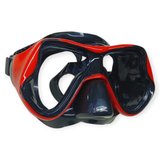 Star Diving Dalış Maskesi ve Snorkel Yetişkin - 51715-KIRMIZI