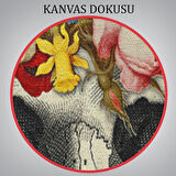 Çiçekli Kafatası Madame Memento Kanvas Tablo, Kafatası Ölülerin Günü Kanvas Tablo-5321