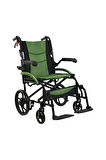 GOLFİ Alüminyum Katlanabilir Manuel Tekerlekli Transfer Sandalye | Comfortable Wheelchair