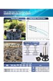 Diamond Wqcnd10-11 Serisi Kirli Ve Atık Sular Için Parçalayıcı Bıçaklı Dalgıç Pompa 1hp 220v
