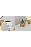 Banyo Lavabo Küvet Jakuzi Bataryası Ankastre Gold Altın Dore Yeni Şelale 7 Yıl Garantili