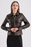 Carole Kadın Deri Ceket