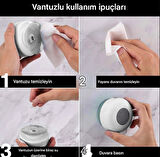 QASUL Eşsiz Dayanıklı Vantuzlu Duş Hoparlörü Oynatıcı Konforlu  Müzik Çalar Araba Dış Mekan, Havuz, Banyo