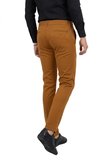 DeepSEA Erkek Taba Likralı Beli Lastikli & İpli Dar Kesim Şık Kumaş Pantolon 2600572