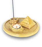 Antik Mısır Daire Piramit Çubuk Tütsülük ve Tealight