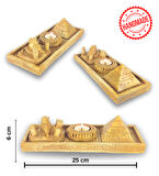 Antik Mısır Sphinx Piramit Çubuk Tütsülük ve Tealight