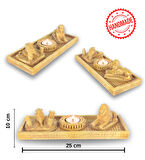 Antik Mısır Sphinx Çubuk Tütsülük ve Tealight