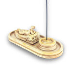 Antik Roma Reclining Naiad Çubuk Tütsülük ve Tealight