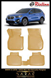 Rizline BMW X1 2021 Model BEJ 3D Havuzlu Paspas