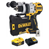 Dewalt XR Kömürsüz Akülü Darbeli Matkap 169Nm (1x4A) DCD1007NT-XJ 