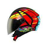 Sway Açık Kask Sw 765 Colourful