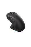 Aj179 Pro Kablosuz (3 modlu) 8K-2600DPI Oyuncu Mouse PAW3395 Sensör RGB Manyetik Şarj İstasyonu