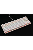 K550 Mekanik Oyuncu Klavyesi-Değiştirilebilir Switch-Rainbow RGB Aydınlatma-87 Tuş