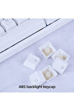 K550 Mekanik Oyuncu Klavyesi -Değiştirilebilir Switch- Rainbow RGB Aydınlatma-87 Tuş - Red Switch