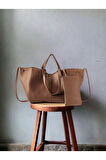 Robin Koyu Vizon Big Shopper Pinterest Cüzdanlı Kadın Omuz Çantası
