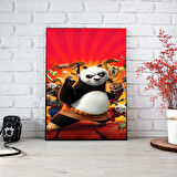 Kung Fu Panda Animasyon Film Afiş Poster 30x42 Çerçevesiz 