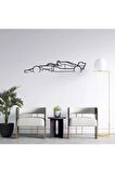 FORMULA 1 F1 Duvar Süsü Tablo Dekorasyonu 2D 45-50cm