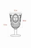 Akrilik Bal Tekli Kadeh & Su Meşrubat Kahve Yanı Bardağı 450 ml ( Cam Değildir )