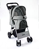 Zampa Favorite Kedi & Köpek Arabası Gri, 46x78x99cm