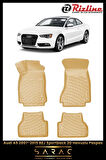 Rizline Audi A5 2012 Model BEJ 3D Havuzlu Paspas