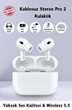 Pro 2. Nesil Airpods2 Kablosuz Kulakiçi Bluetooth Kulaklık Mikrofonlu Magsafe Android İos Uyumlu
