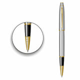 İsminize Özel Scrikss 35 Gold Krom Roller Kalem Kutulu