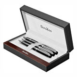 İsminize Özel Scrikss 38 Siyah Krom Klips 3 Lü Set D.K+T.K+V.K
