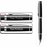 İsminize Özel Scrikss 38 Siyah Krom Klips 3 Lü Set D.K+T.K+V.K