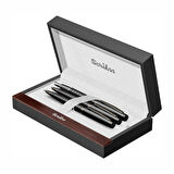 İsminize Özel Scrikss 38 Mat Siyah 3 Lü Set D.K+T.K+V.K