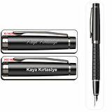 İsminize Özel Scrikss 38 Mat Siyah 3 Lü Set D.K+T.K+V.K