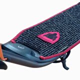 Elektrikli Scooter Aksesuar Koruyucu Paspas Ninebot F20 F25 F30 F40 D18e D28e D38e F2 F2 Pro Uyumlu Kırmızı Kurt
